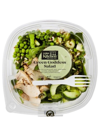 Coles Kitchen Green Goddess Salad 300g